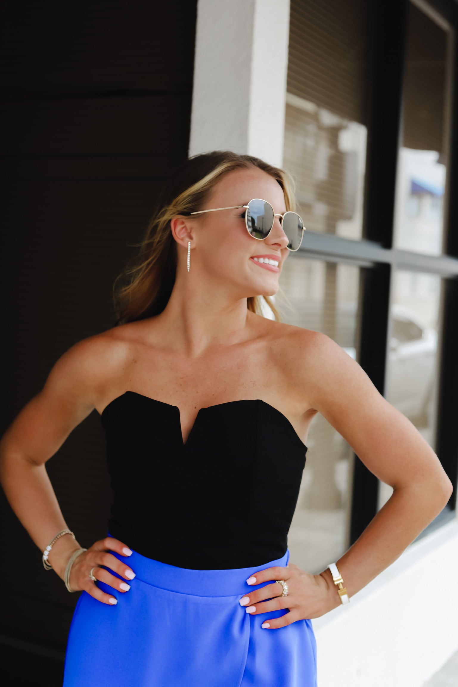 MAKAYLA MADE BLACK TUBE TOP